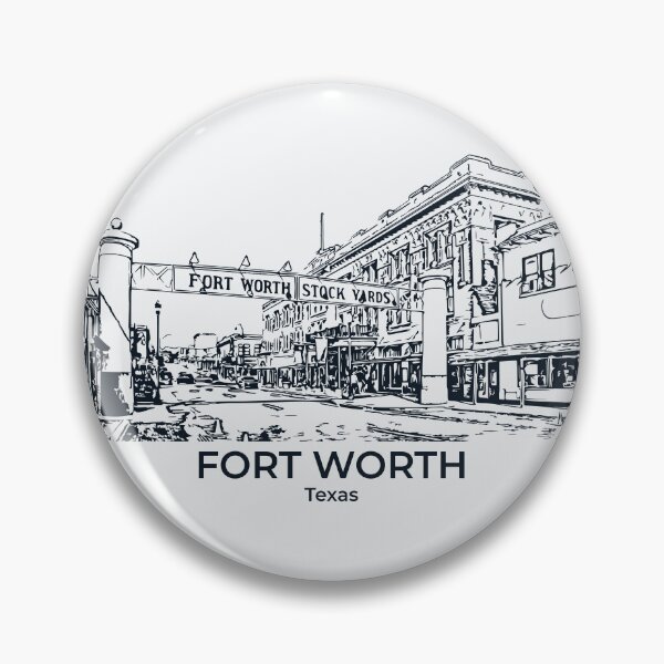 Artikelvorschau, Fort Worth - Texas entworfen und verkauft von Lakeric Cityscapes.