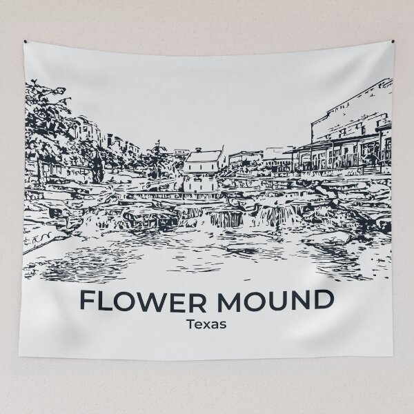 Item preview, Flower Mound - Texas designed and sold by Lakeric Cityscapes.