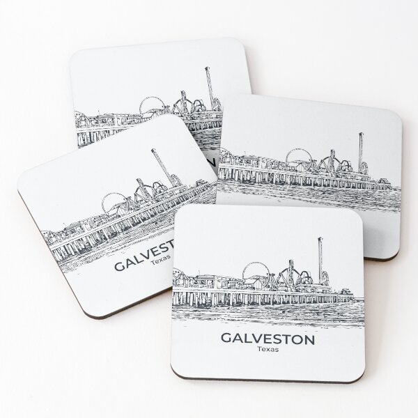 Item preview, Galveston - Texas designed and sold by Lakeric Cityscapes.