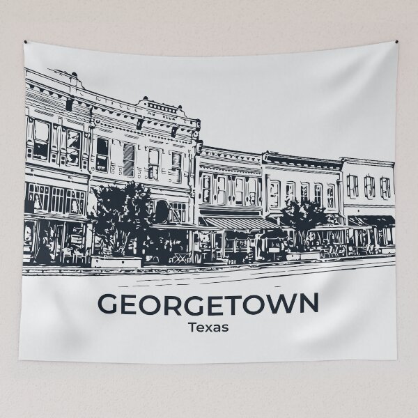 Item preview, Georgetown - Texas designed and sold by Lakeric Cityscapes.