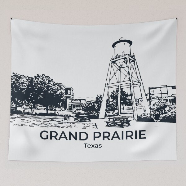 Item preview, Grand Prairie - Texas designed and sold by Lakeric Cityscapes.