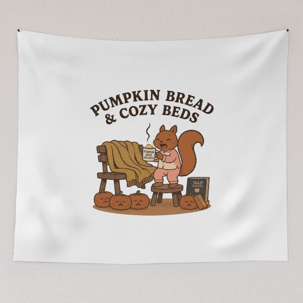 Item preview, Pumpkin Bread & Cozy Beds designed and sold by Art Signature.