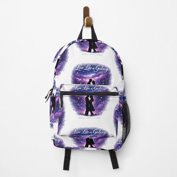 Item preview, Love Like a Galaxy Romantic Couple Silhouette Galaxy Love Aesthetic T-Shirt Design designed and sold by Graphic Therapist.