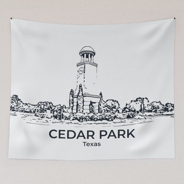 Item preview, Cedar Park - Texas designed and sold by Lakeric Cityscapes.