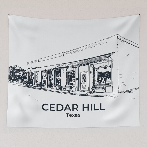 Item preview, Cedar Hill - Texas designed and sold by Lakeric Cityscapes.