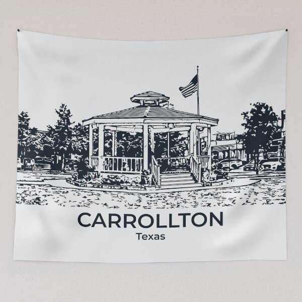 Item preview, Carrollton - Texas designed and sold by Lakeric Cityscapes.