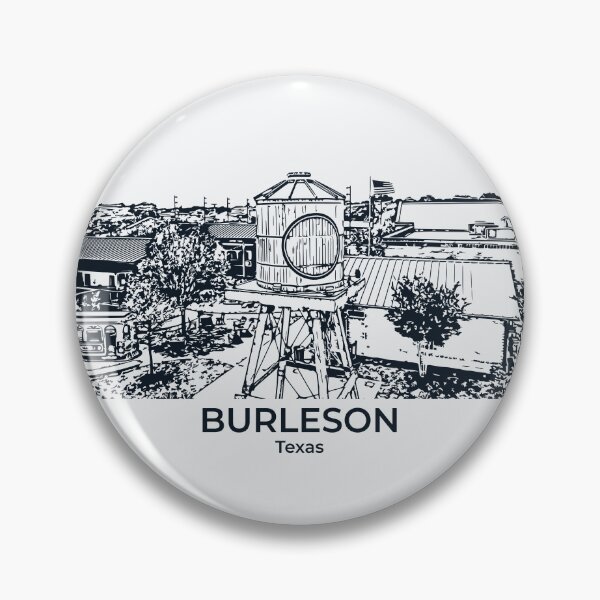 Item preview, Burleson - Texas designed and sold by Lakeric Cityscapes.