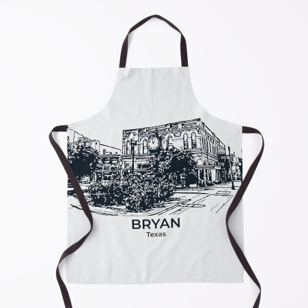 Aperçu de l'œuvre Bryan - Texas créée et vendue par Lakeric Cityscapes.