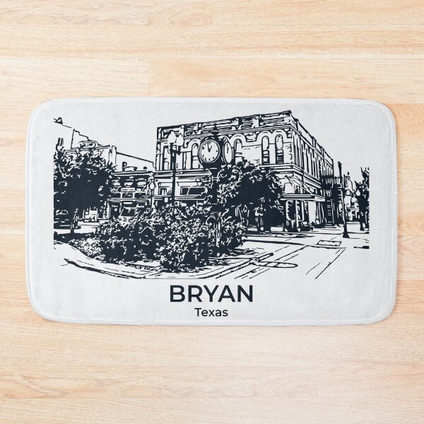 Item preview, Bryan - Texas designed and sold by Lakeric Cityscapes.