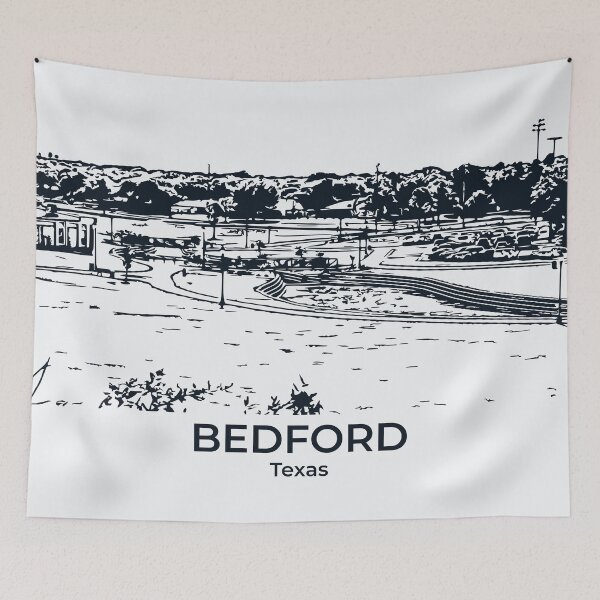 Item preview, Bedford - Texas designed and sold by Lakeric Cityscapes.