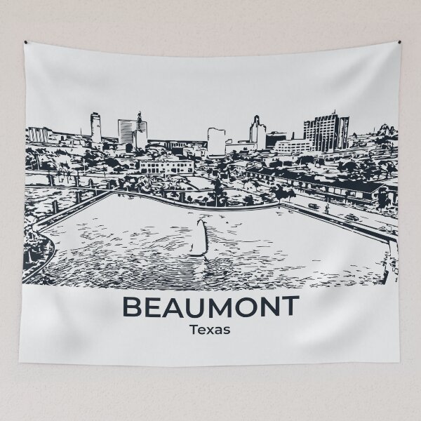 Item preview, Beaumont - Texas designed and sold by Lakeric Cityscapes.