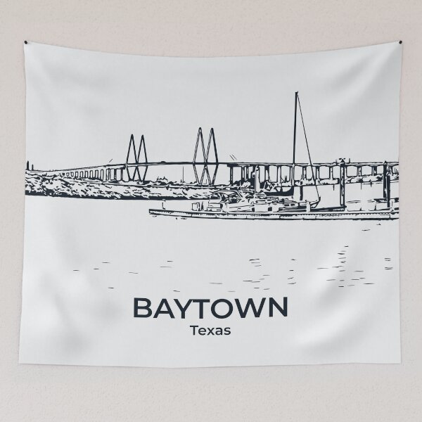 Item preview, Baytown - Texas designed and sold by Lakeric Cityscapes.