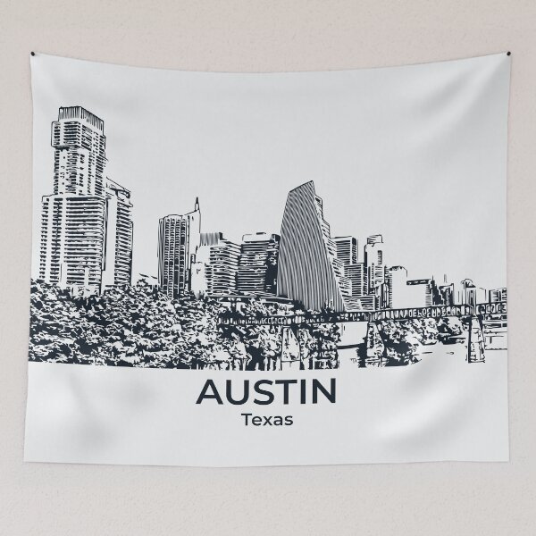 Item preview, Austin - Texas designed and sold by Lakeric Cityscapes.