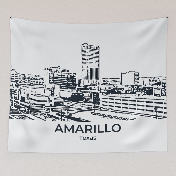 Item preview, Amarillo - Texas designed and sold by Lakeric Cityscapes.