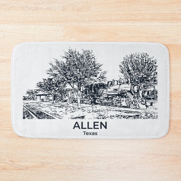 Item preview, Allen - Texas designed and sold by Lakeric Cityscapes.