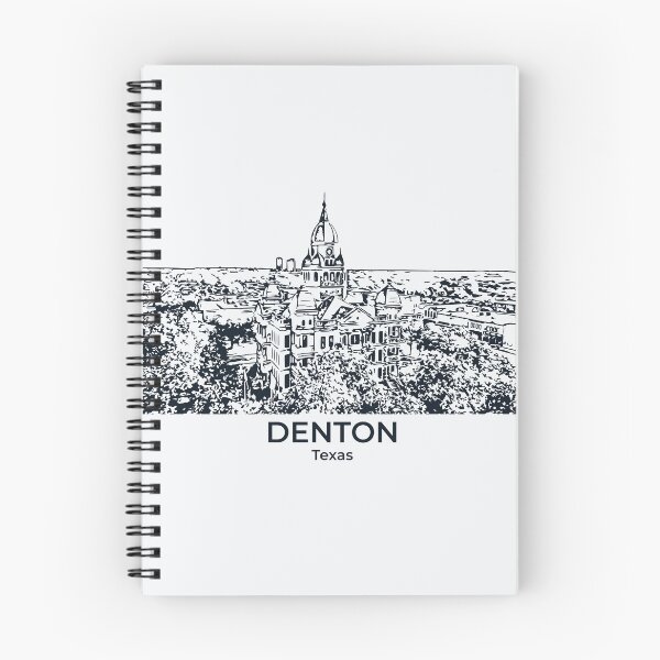Item preview, Denton, Texas designed and sold by Lakeric Cityscapes.