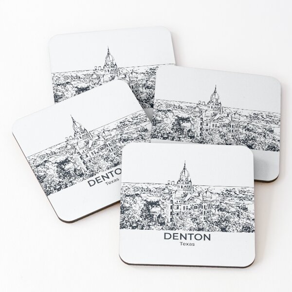 Item preview, Denton – Texas designed and sold by Lakeric Cityscapes.