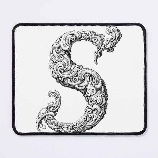 Item preview, GDJ Letter Monogram Minimal Design designed and sold by sifashion26.