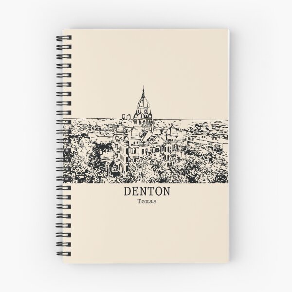 Item preview, Denton, Texas designed and sold by Lakeric Cityscapes.