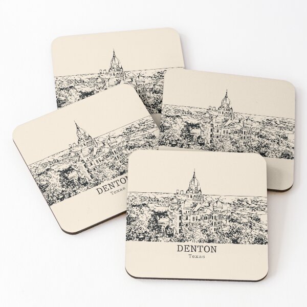 Item preview, Denton – Texas designed and sold by Lakeric Cityscapes.