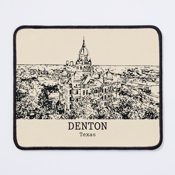 Item preview, Denton – Texas designed and sold by Lakeric Cityscapes.