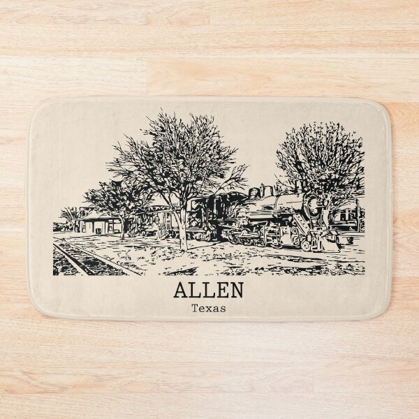 Item preview, Allen - Texas designed and sold by Lakeric Cityscapes.