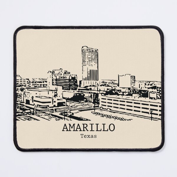 Item preview, Amarillo - Texas designed and sold by Lakeric Cityscapes.