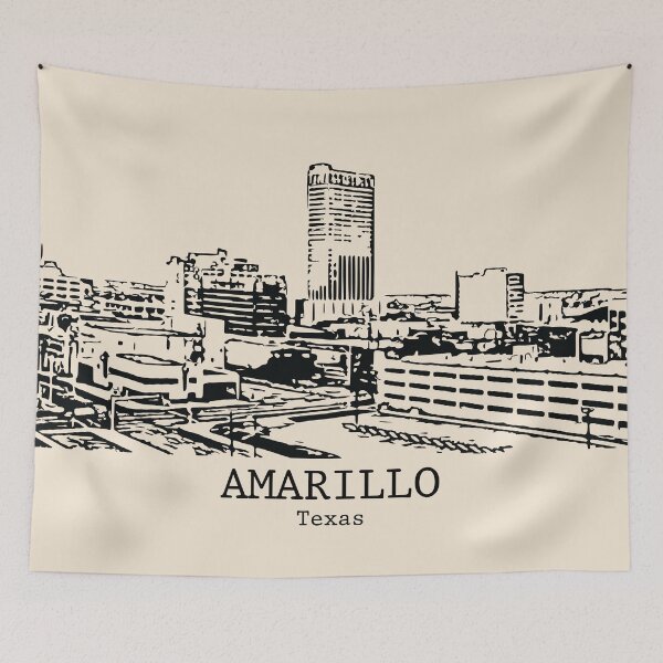 Item preview, Amarillo - Texas designed and sold by Lakeric Cityscapes.