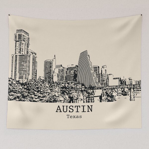 Item preview, Austin - Texas designed and sold by Lakeric Cityscapes.