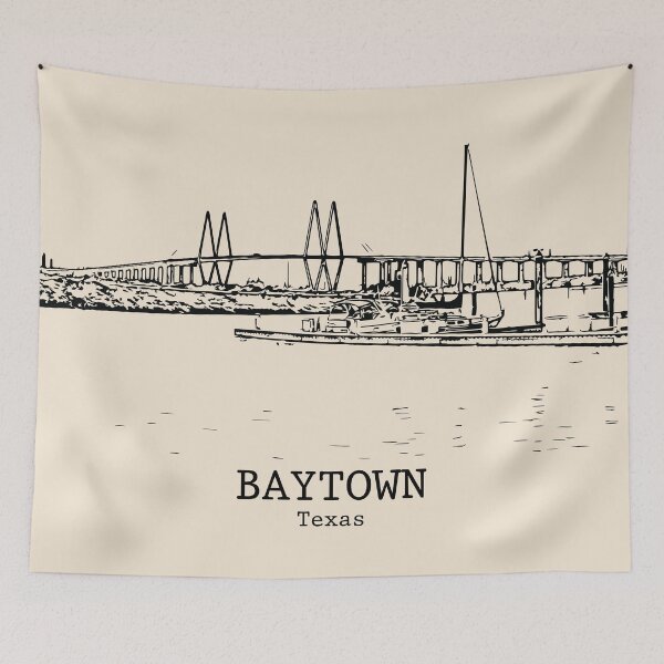 Item preview, Baytown - Texas designed and sold by Lakeric Cityscapes.