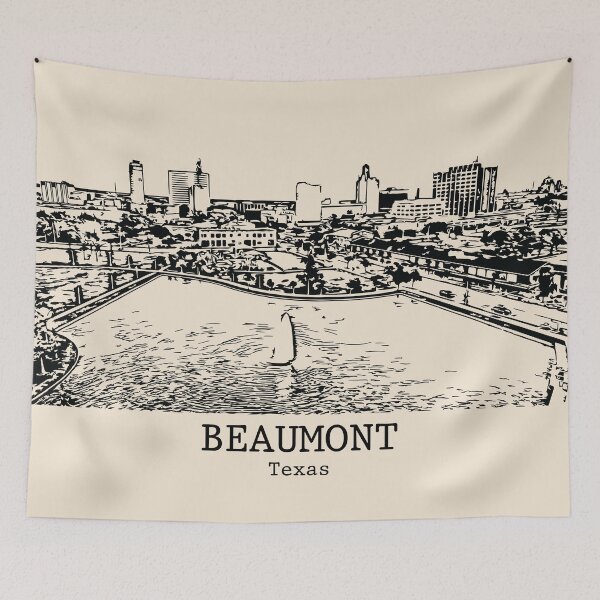 Item preview, Beaumont - Texas designed and sold by Lakeric Cityscapes.