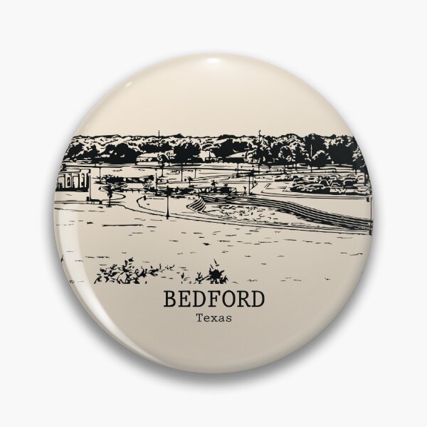Artikelvorschau, Bedford - Texas entworfen und verkauft von Lakeric Cityscapes.