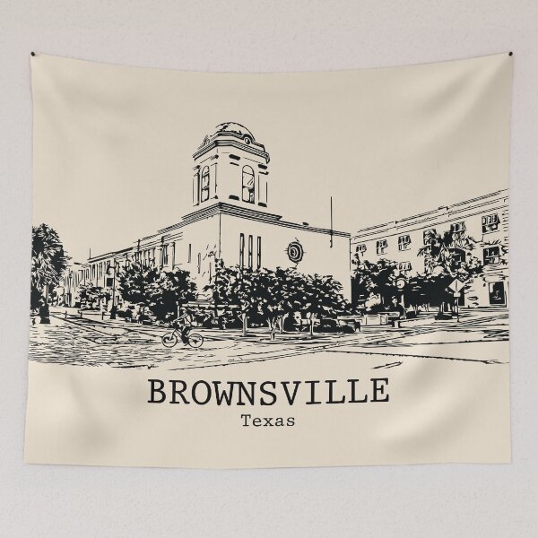 Item preview, Brownsville - Texas designed and sold by Lakeric Cityscapes.
