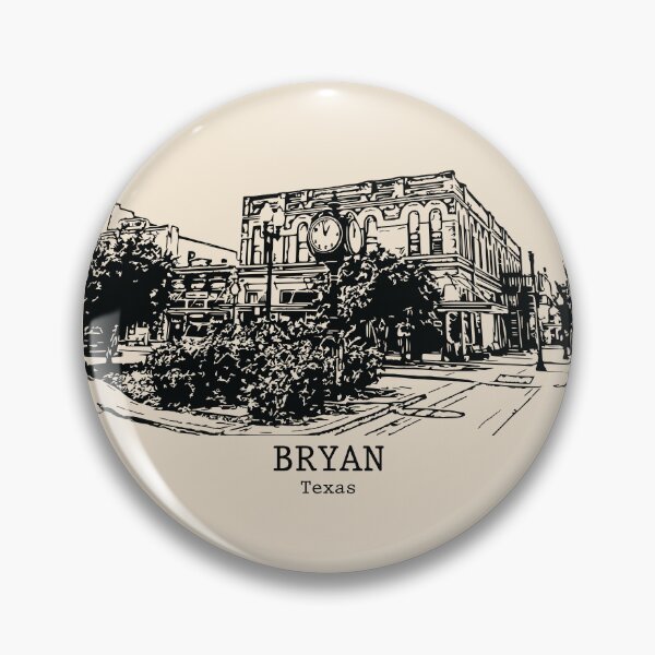 Artikelvorschau, Bryan - Texas entworfen und verkauft von Lakeric Cityscapes.
