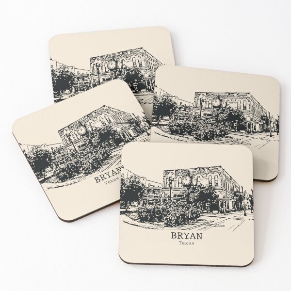 Item preview, Bryan - Texas designed and sold by Lakeric Cityscapes.