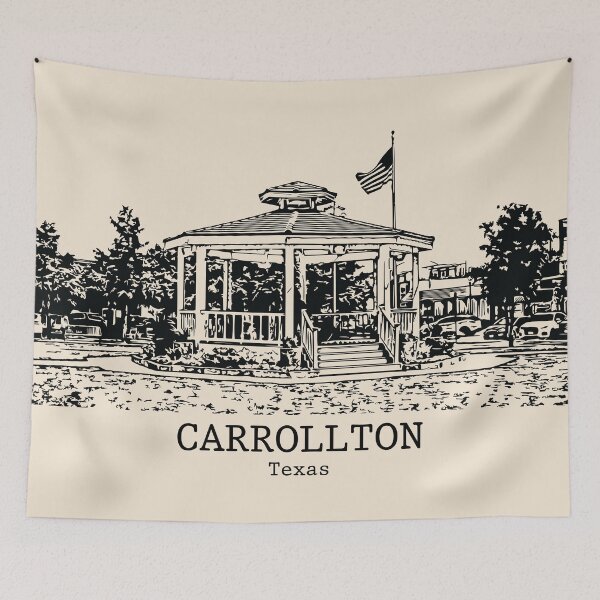 Item preview, Carrollton - Texas designed and sold by Lakeric Cityscapes.