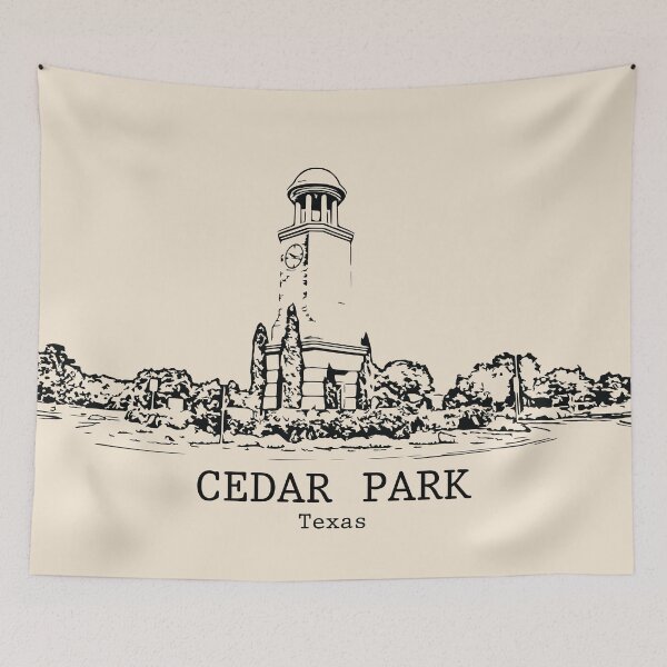 Item preview, Cedar Park - Texas designed and sold by Lakeric Cityscapes.