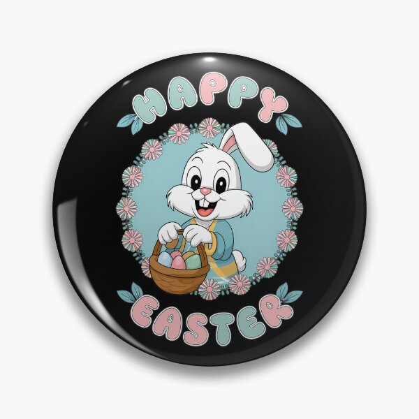 Item preview, Happy Easter Bunny – Cute Kids Easter Design designed and sold by Art-Arcade6.