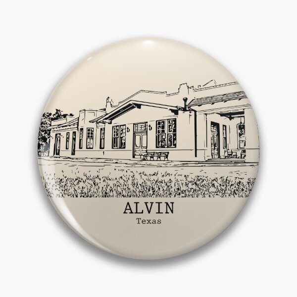 Item preview, Alvin - Texas designed and sold by Lakeric Cityscapes.