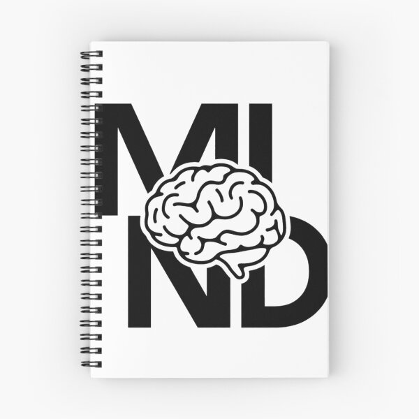 Item preview, Mind Brain Typography Minimalist Mental Health Design designed and sold by SkyLark Studio.