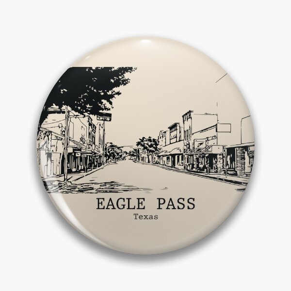 Artikelvorschau, Eagle Pass - Texas entworfen und verkauft von Lakeric Cityscapes.
