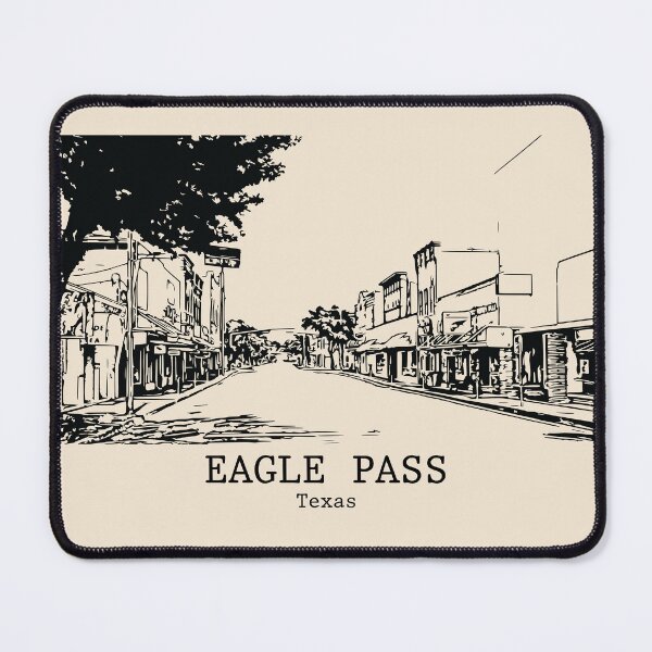 Item preview, Eagle Pass - Texas designed and sold by Lakeric Cityscapes.