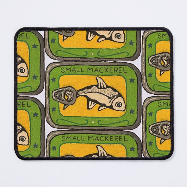 Item preview, Small Mackerel Sardine Tin Horizontal designed and sold by shannonisonline.