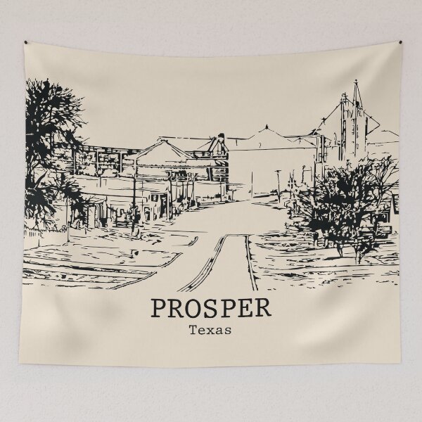 Item preview, Prosper - Texas designed and sold by Lakeric Cityscapes.