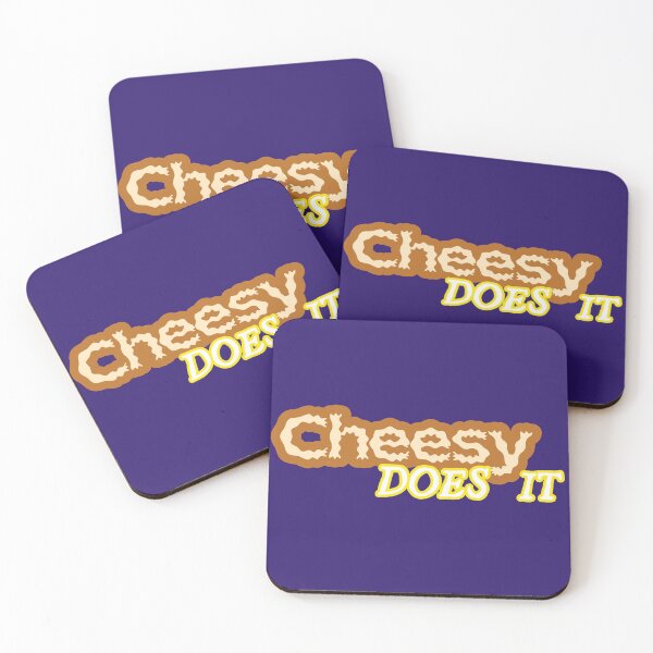 Item preview, Cheesy Does It - Cute Melted Cheese Quote designed and sold by 8-Maxwell-8.