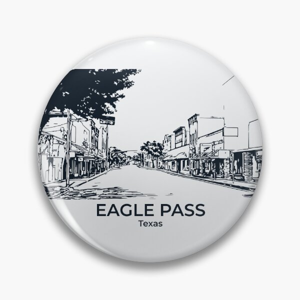 Artikelvorschau, Eagle Pass - Texas entworfen und verkauft von Lakeric Cityscapes.