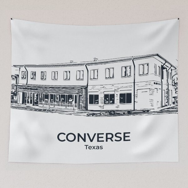 Item preview, Converse - Texas designed and sold by Lakeric Cityscapes.