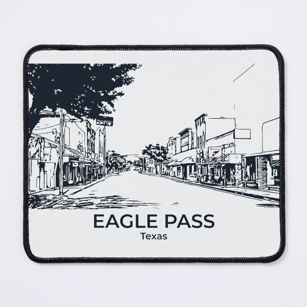 Item preview, Eagle Pass - Texas designed and sold by Lakeric Cityscapes.