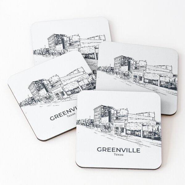 Item preview, Greenville - Texas designed and sold by Lakeric Cityscapes.