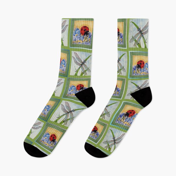 Item preview, Dragonfly Meets Ladybug  designed and sold by oh-bi-me.